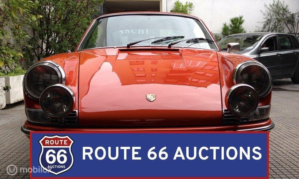 Porsche 911 T | 1972 | Route 66 Auctions, Autos, Achat, Entreprise, Boîte manuelle, Autre carrosserie