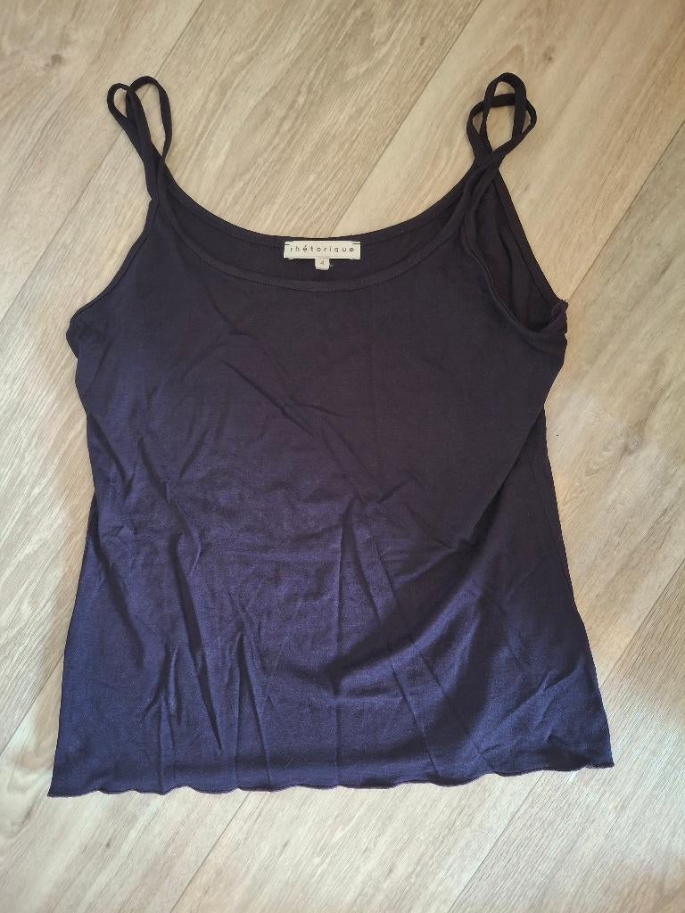 topje Réthorique taille 4 (M), Ophalen of Verzenden, Maat 38/40 (M), Blauw, Zonder mouw