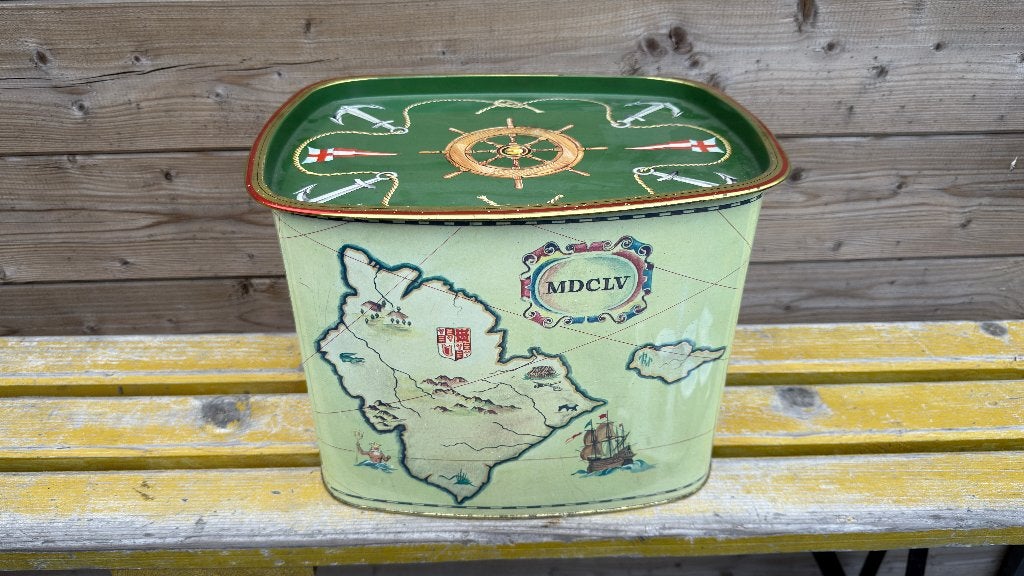 Vintage Côte d'Or Chocoladeblik – Groot Blik, Collections, Enlèvement ou Envoi, Utilisé, Autre, Autres marques