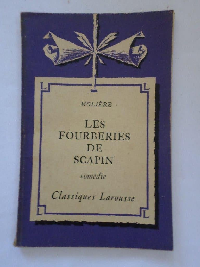 Livre Les fourberies de Scapin Molière Librairie Larousse, Livres, Enlèvement ou Envoi, Utilisé, Molière