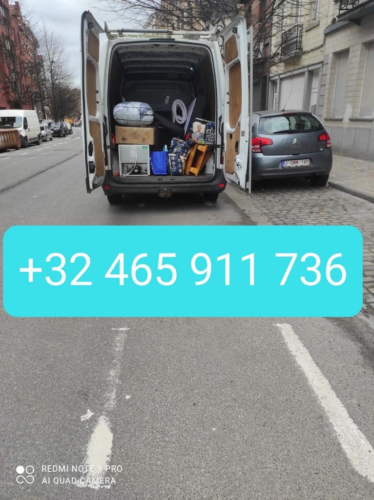Déménagement et transport, vide maison, Ophalen of Verzenden