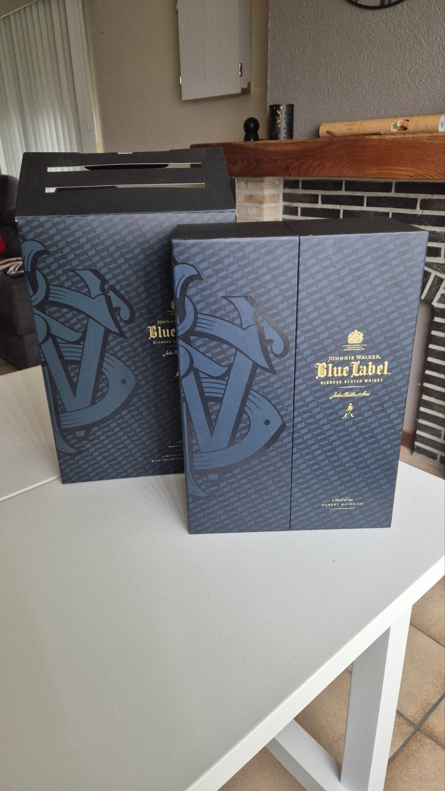 Giftset Johnnie Walker Blue Label, Ophalen