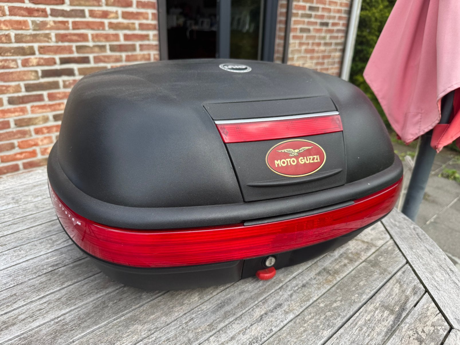 GIVI Topkoffer E460 46 liter + kit stoplicht + binnentas, Ophalen of Verzenden, Zo goed als nieuw