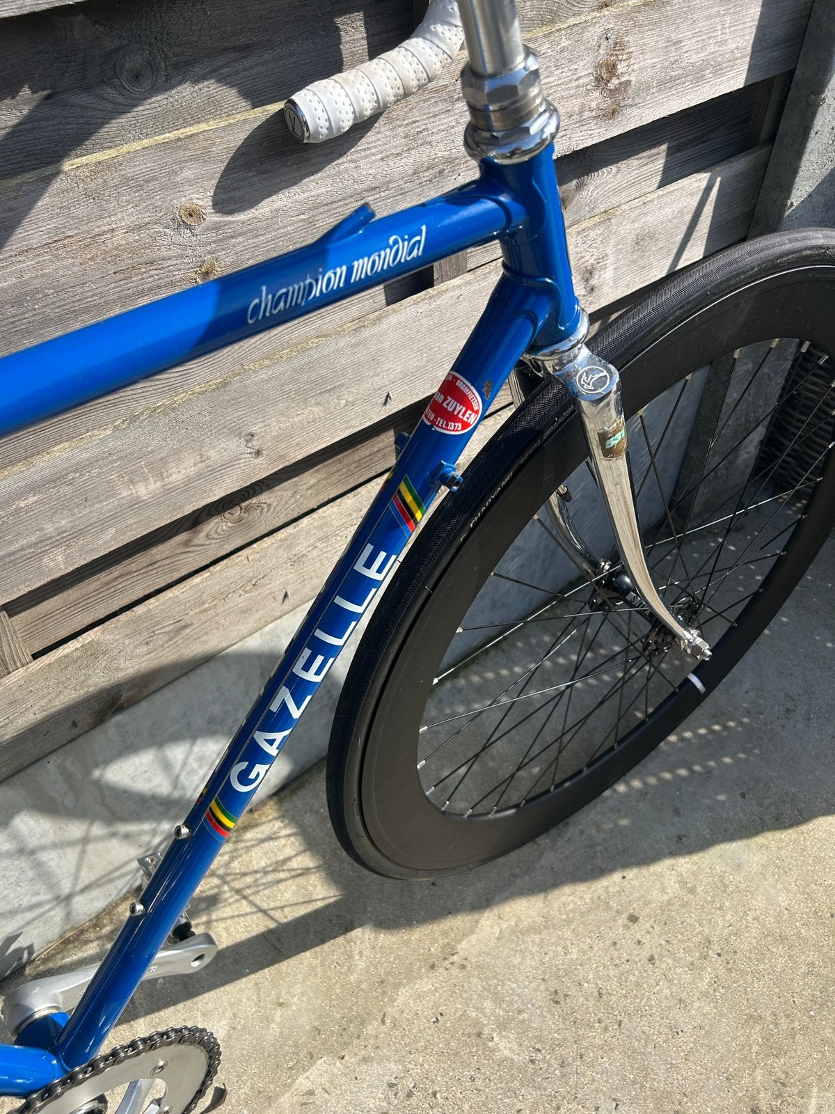 Gazelle Champion Mondial – vintage koersfiets, Vélos & Vélomoteurs, Enlèvement, Comme neuf, Gazelle