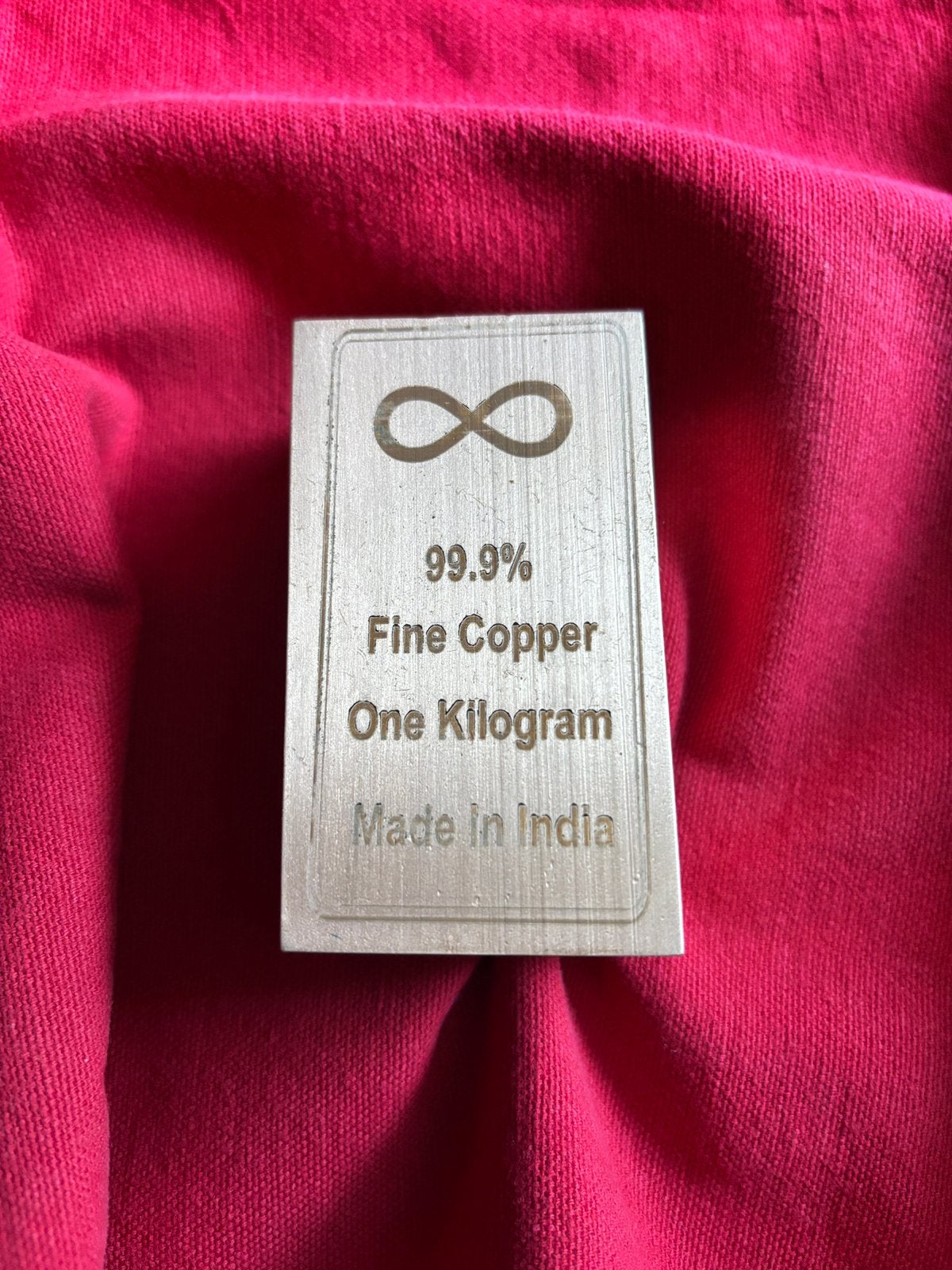 999 Koperen baar 1kg, Ophalen, Koper