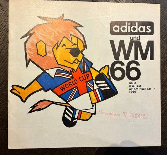WK 1966 Adidas programma boekje (duitstalig), Tickets en Kaartjes, Sport | Overige