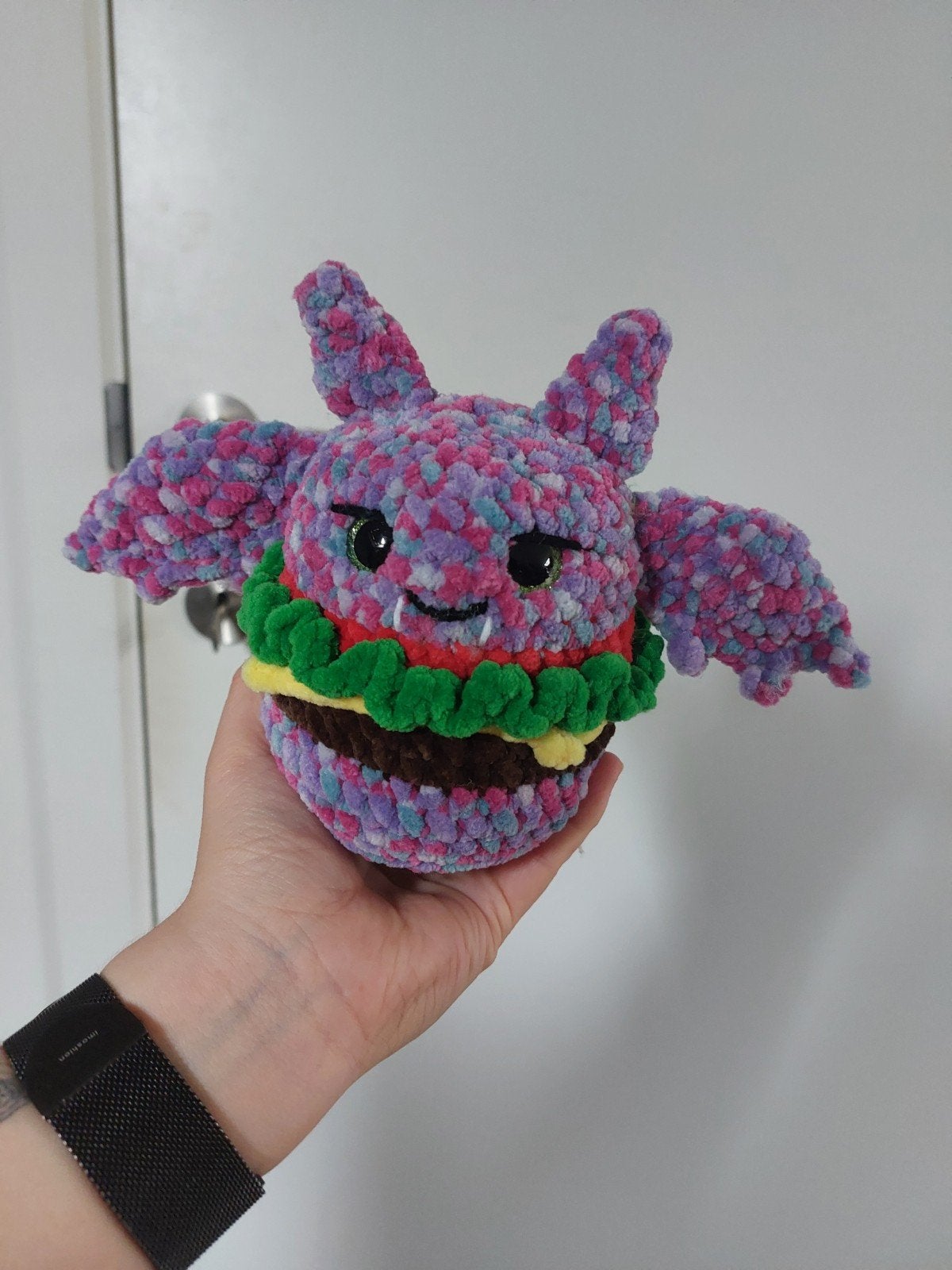 bat burger, Neuf, Fait main, Enlèvement ou Envoi, Overige karakters