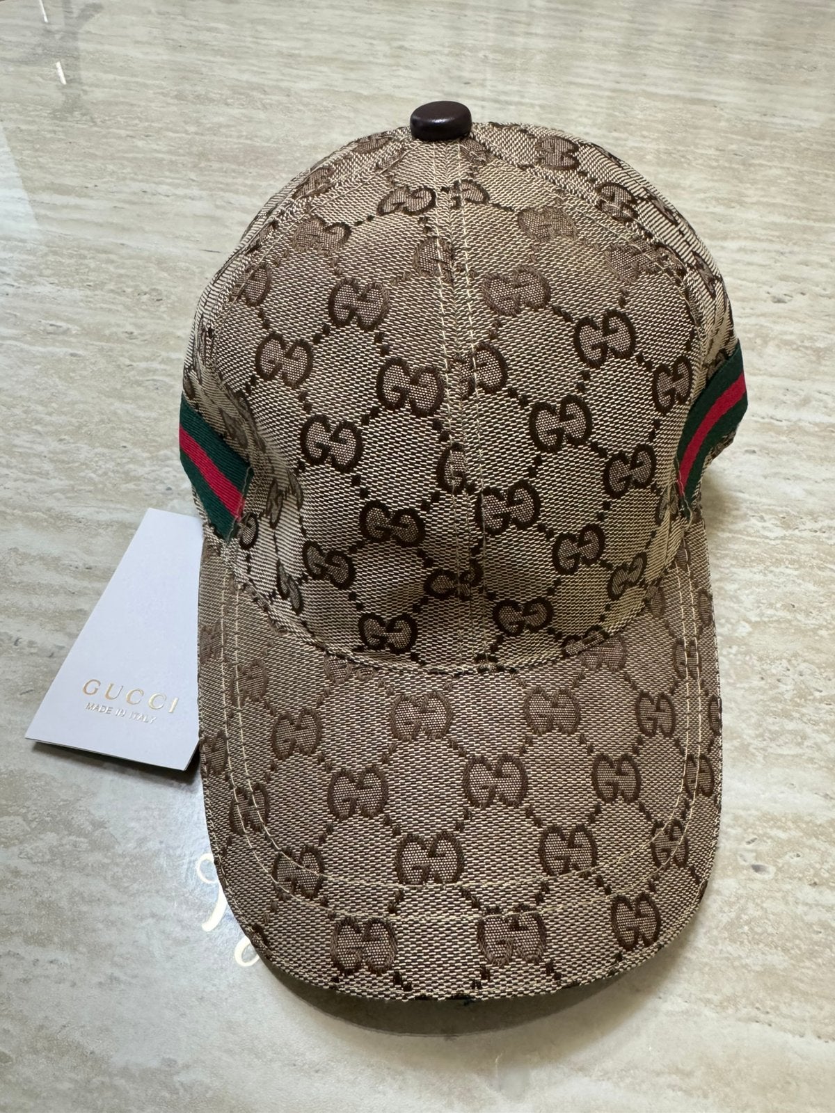Casquette gucci, Enlèvement ou Envoi, Neuf, 57 cm (M, 7⅛ pouces) ou moins, Casquette