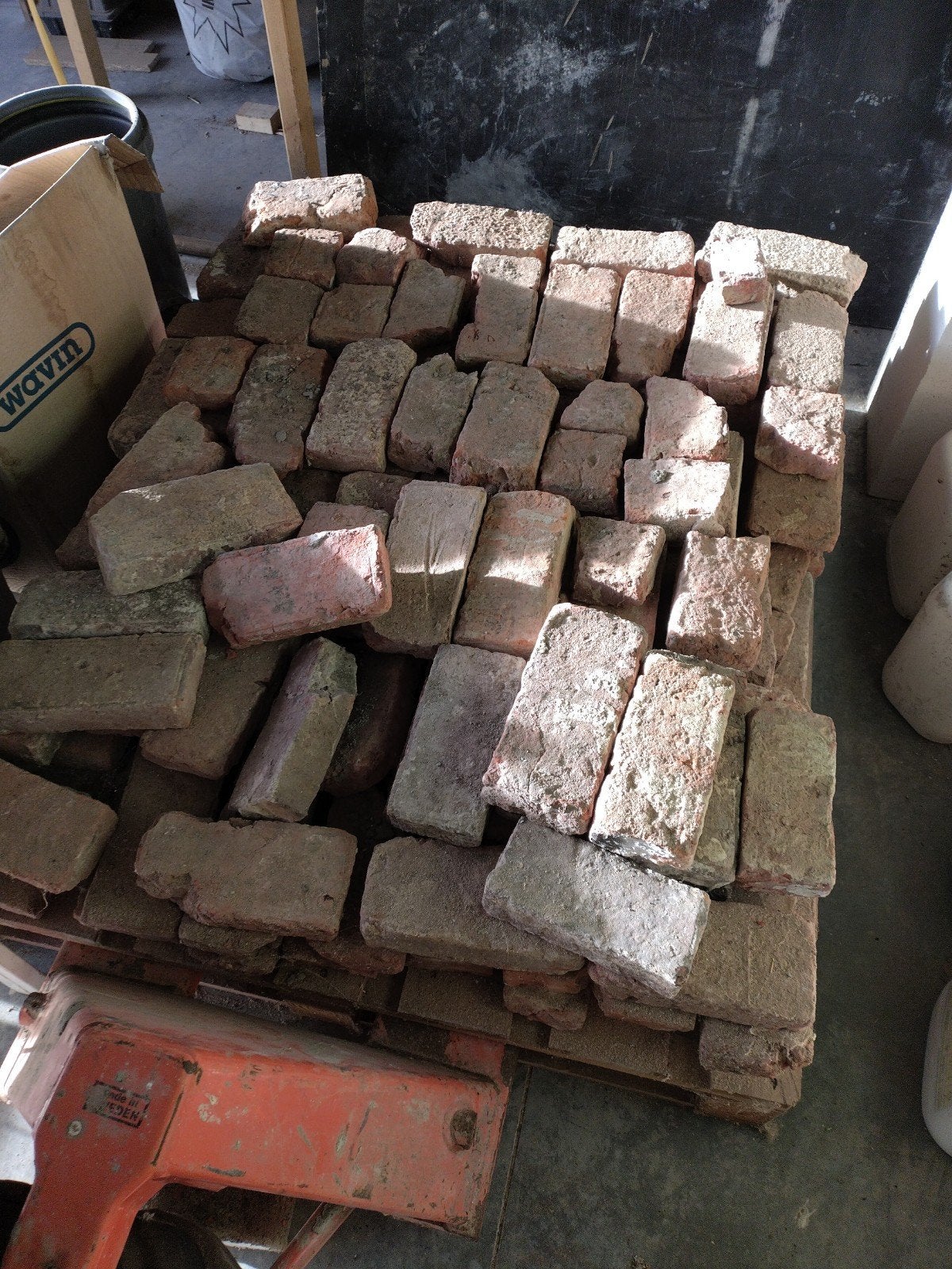 oude stenen groot formaat 22x10,5, Enlèvement