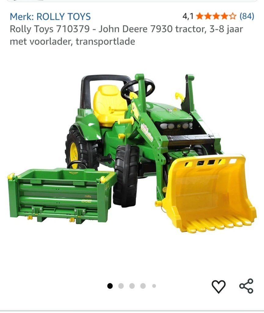 Gezocht Kinder tractor, Ophalen, Gebruikt