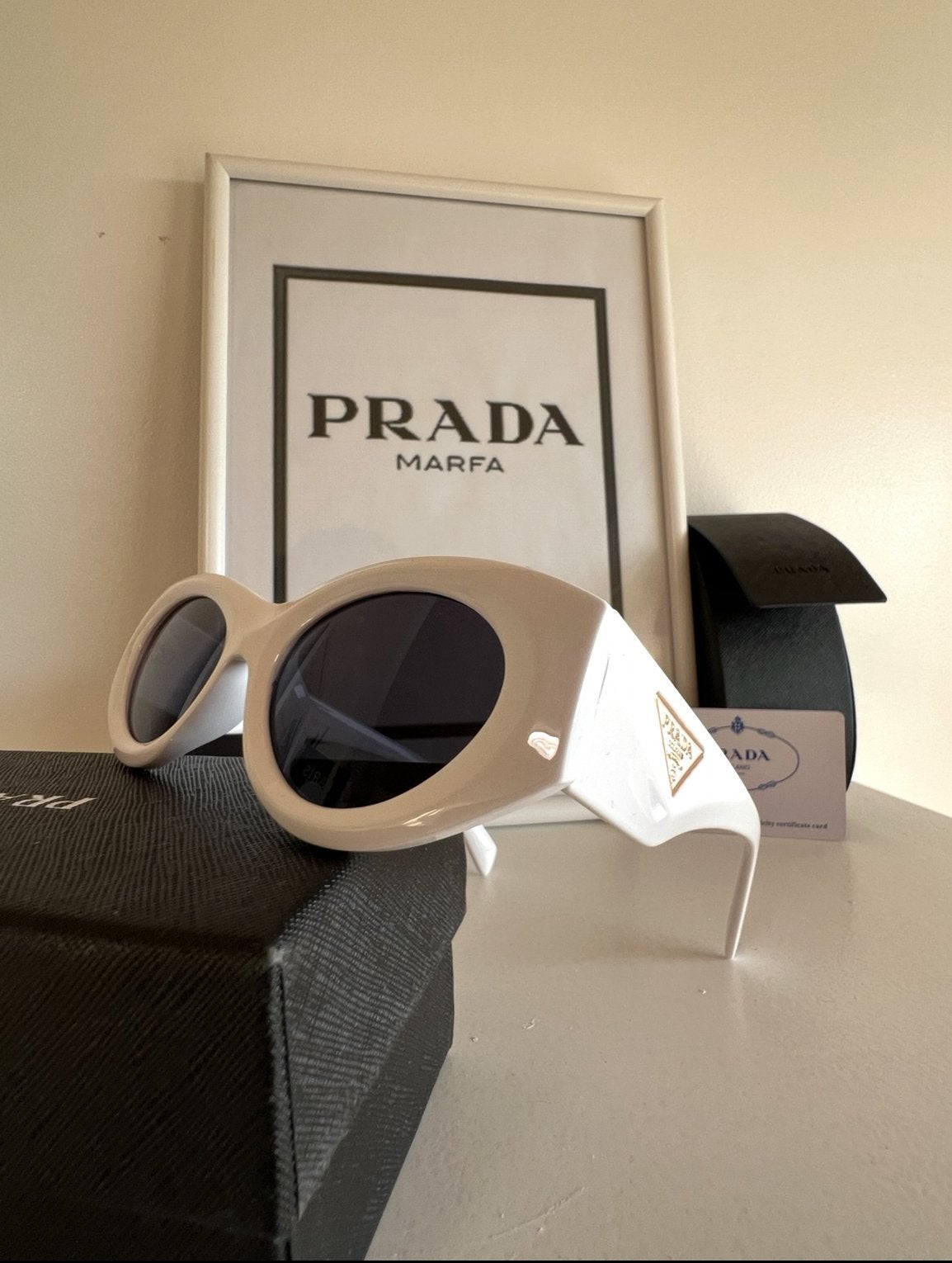 lunettes de soleil prada femme, Enlèvement ou Envoi, Comme neuf, Lunettes, Prada
