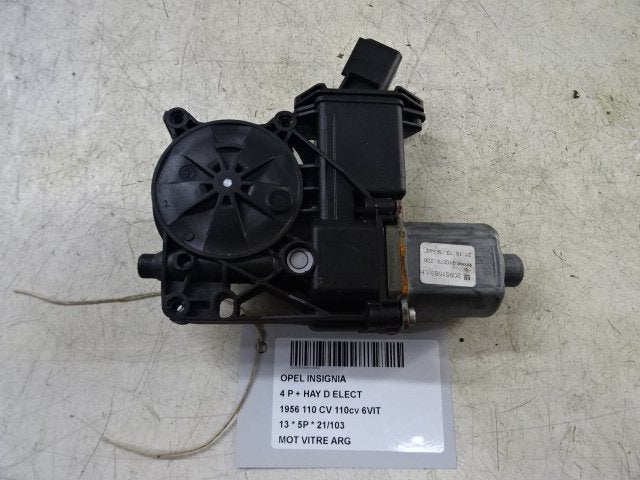 MOTEUR LEVE VITRE ELECTRIQUE ARRIÈRE GAUCHE Opel Insignia, Utilisé, Arrière, Opel