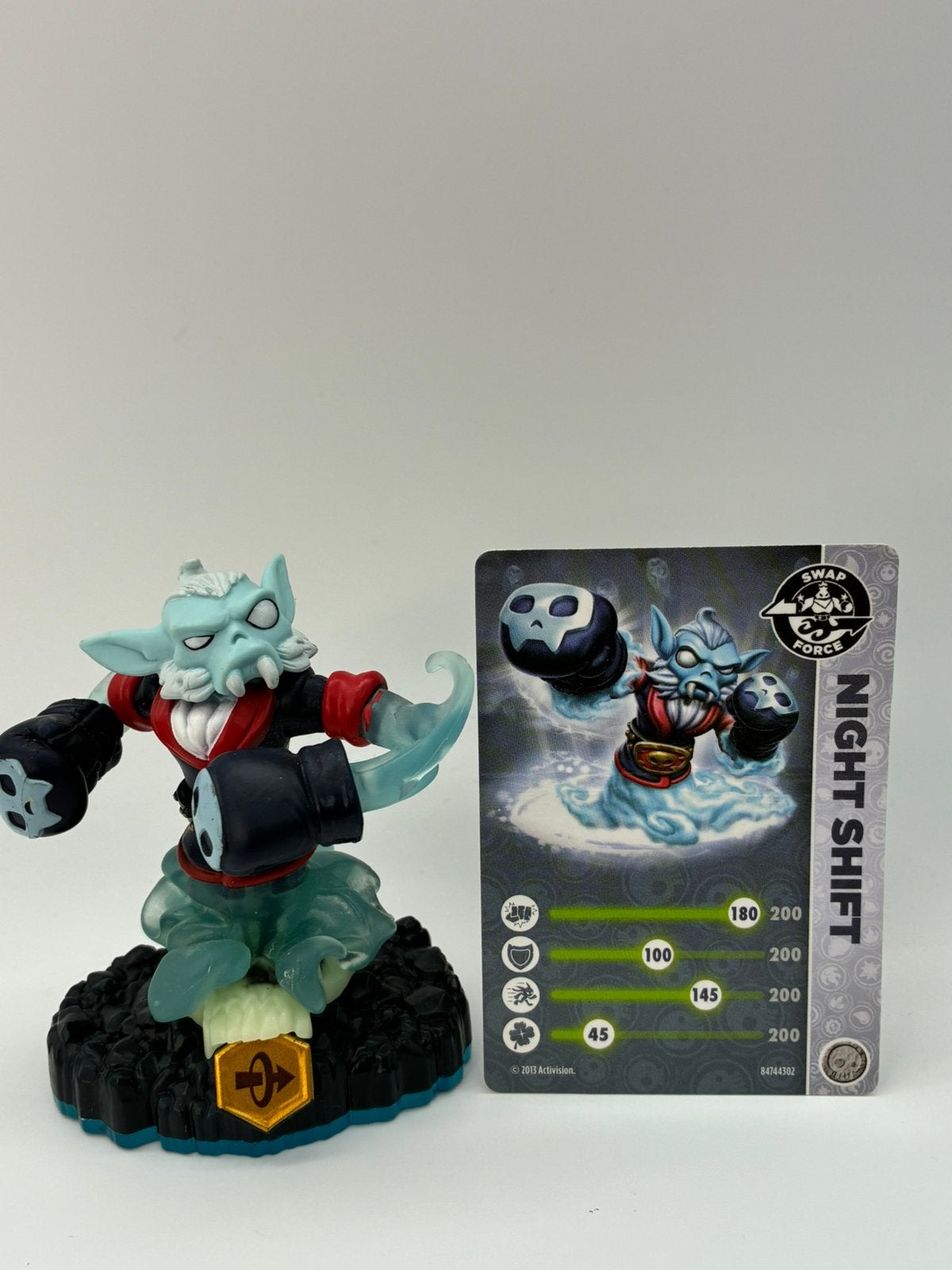 Skylanders Swap Force Night Shift avec billet, Envoi, Comme neuf