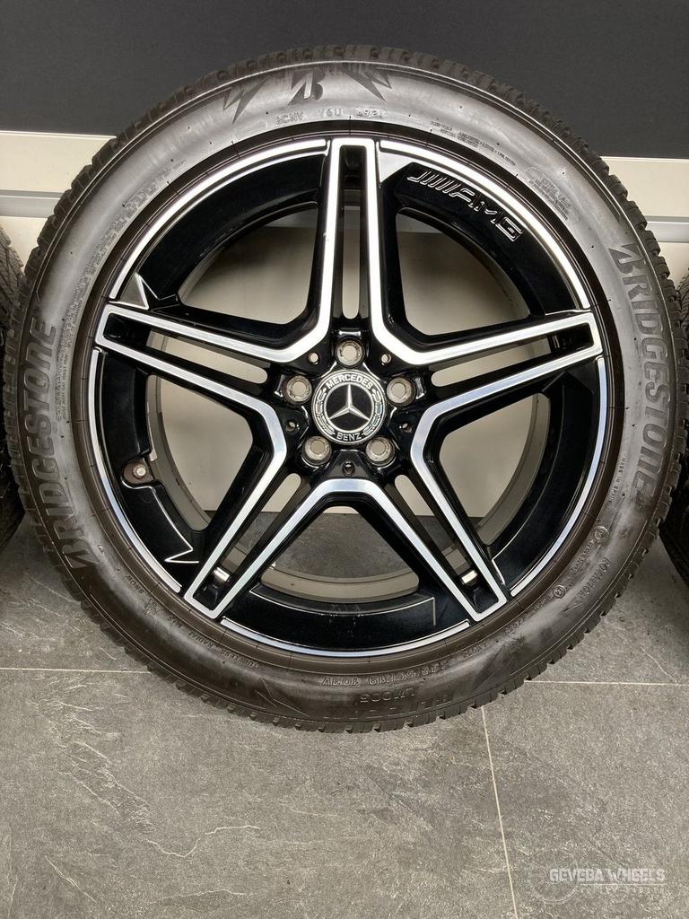 19” originele Mercedes GLA GLB velgen + winterbanden 5x112, Autos : Pièces & Accessoires, Pneus & Jantes, Pneus et Jantes, Pneus hiver
