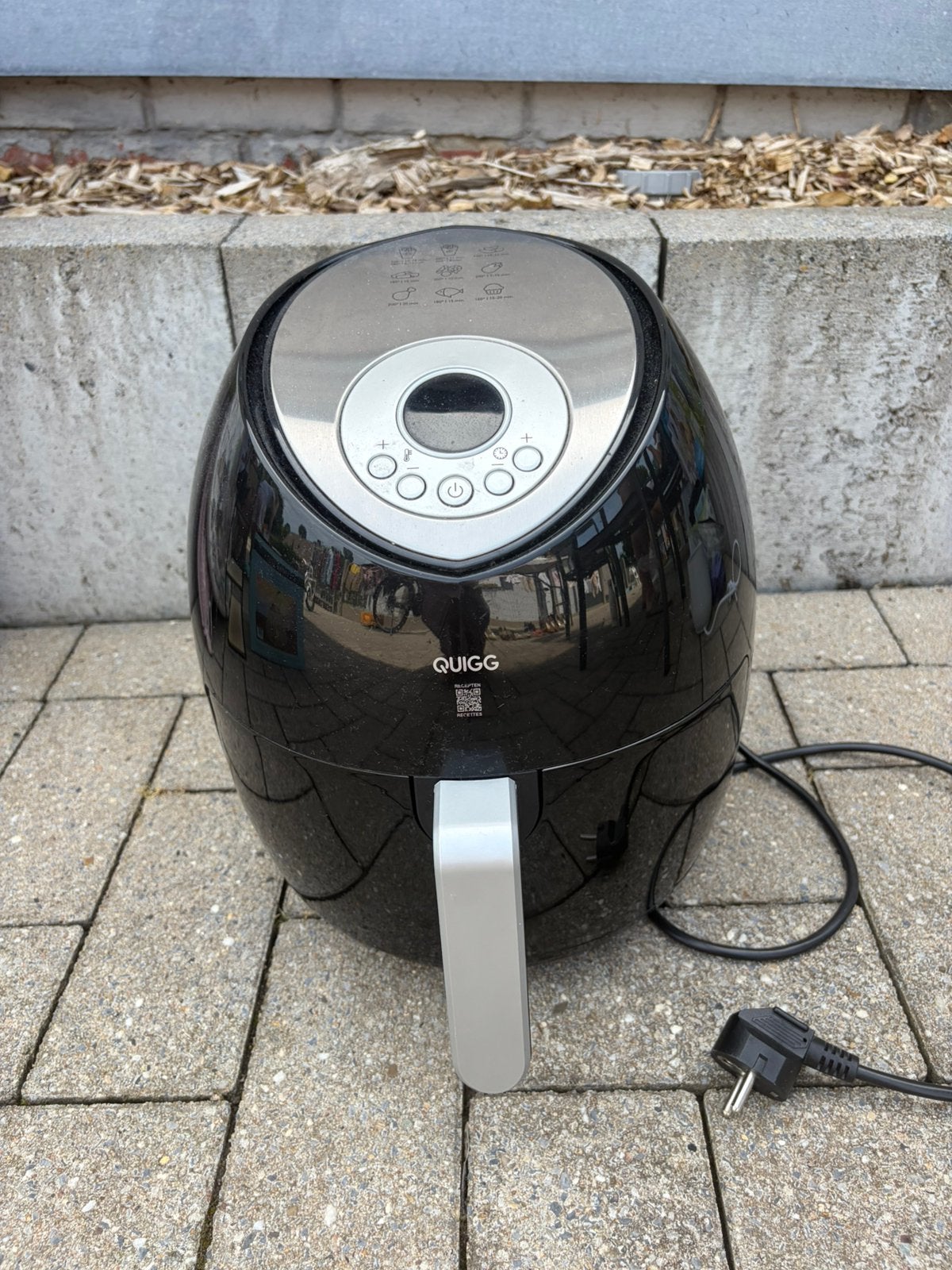 Airfryer Quigg, Electroménager, Friteuses à air, Enlèvement, Utilisé, Friteuse à air