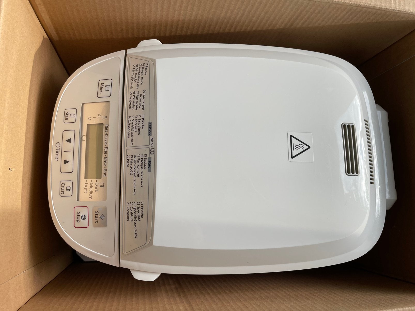 Panasonic SD-2500WXE, Elektronische apparatuur, Ophalen, Gebruikt