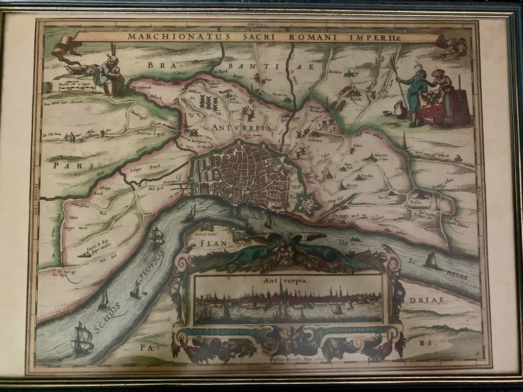 Oude stadskaarten  1624’ - 1650, Enlèvement
