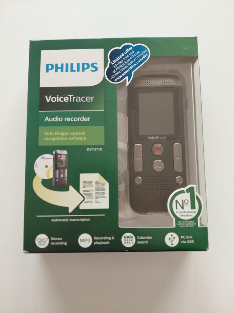 Philips VoiceTracer Audio recorder, Audio, Tv en Foto, Ophalen of Verzenden