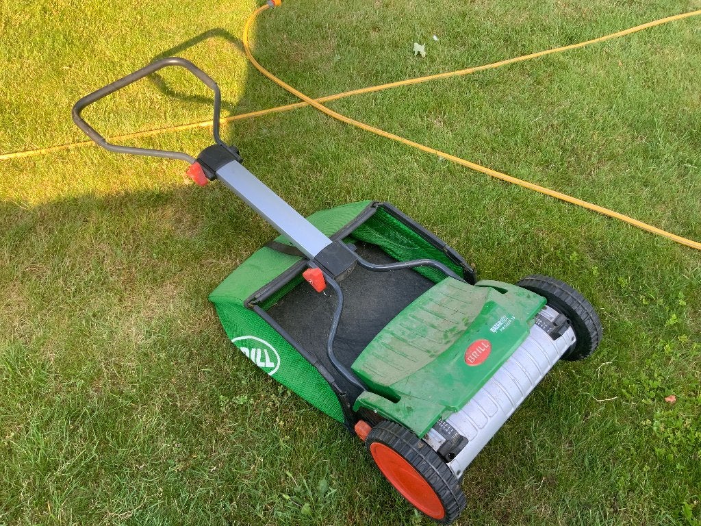 Grasmaaier, Jardin & Terrasse, Tondeuses à gazon, Tondeuses à gazon manuelles, Tondeuse rotative, Brill, 30 à 39 cm