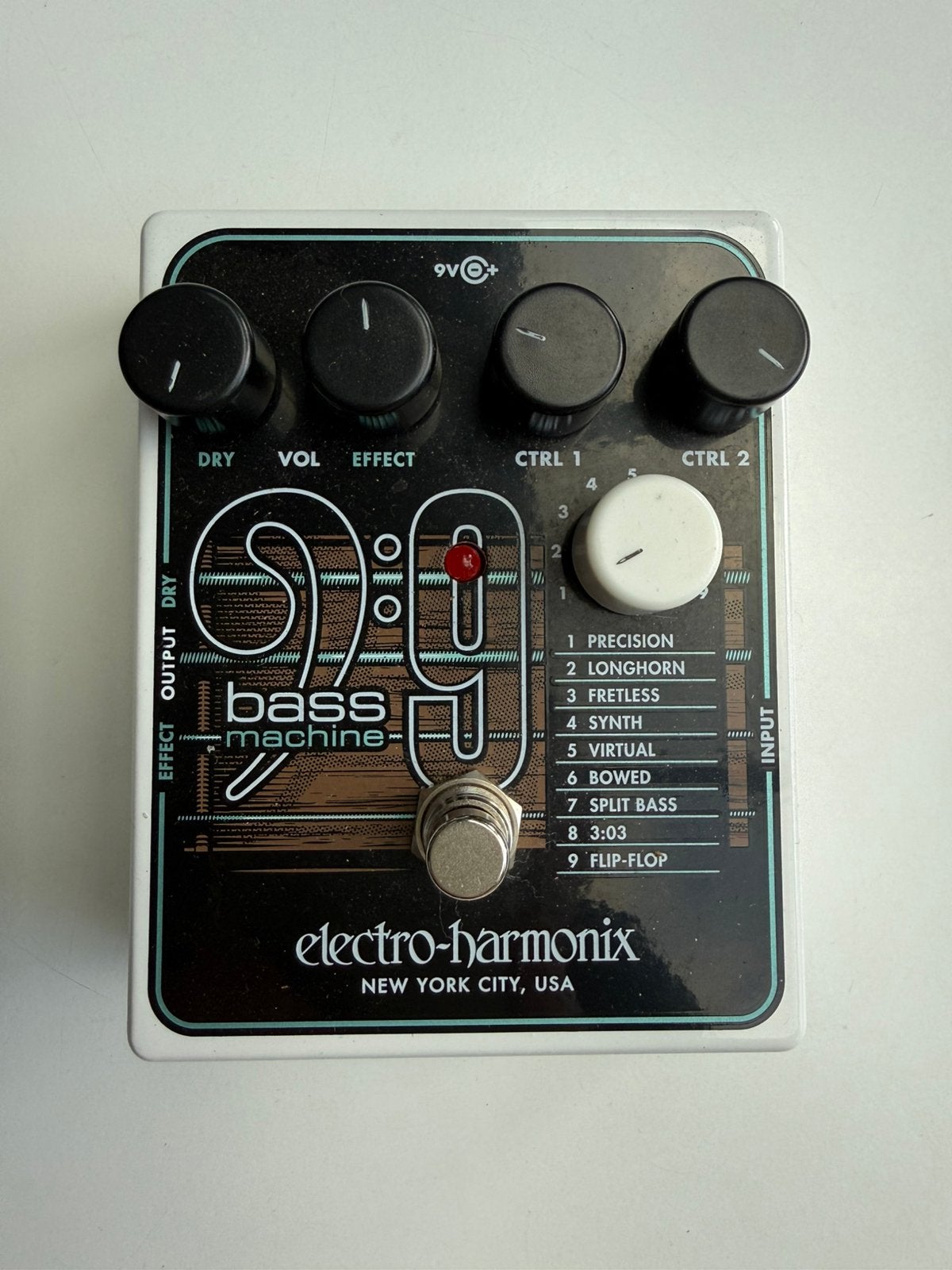 Electro harmonics Bass9 bass machine, Muziek en Instrumenten, Ophalen of Verzenden, Gebruikt