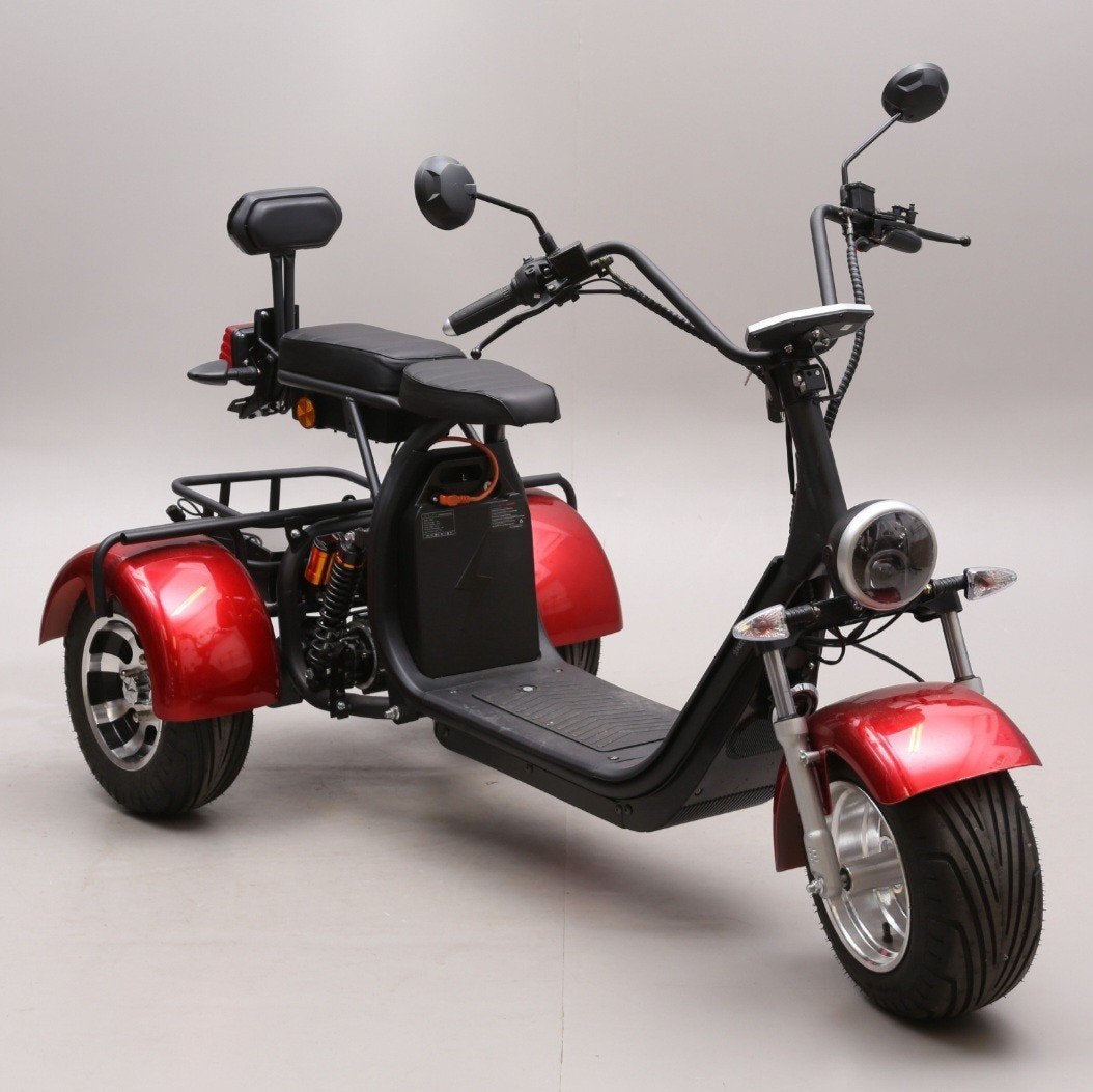 Nieuwe SHANSU CP-3 elektrische driewielscooter – 2 persoons, Vélos & Vélomoteurs, Neuf, SHANSU, Enlèvement, Électrique