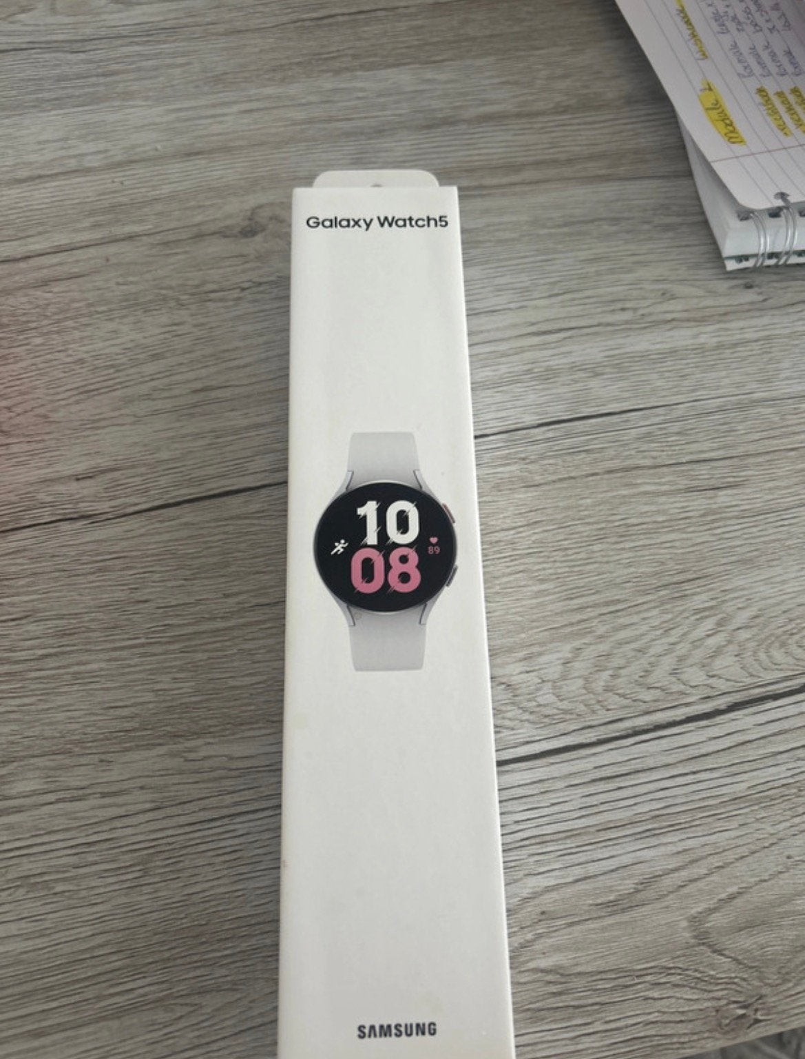 Galaxy watch, Comme neuf, Enlèvement, Blanc, Android