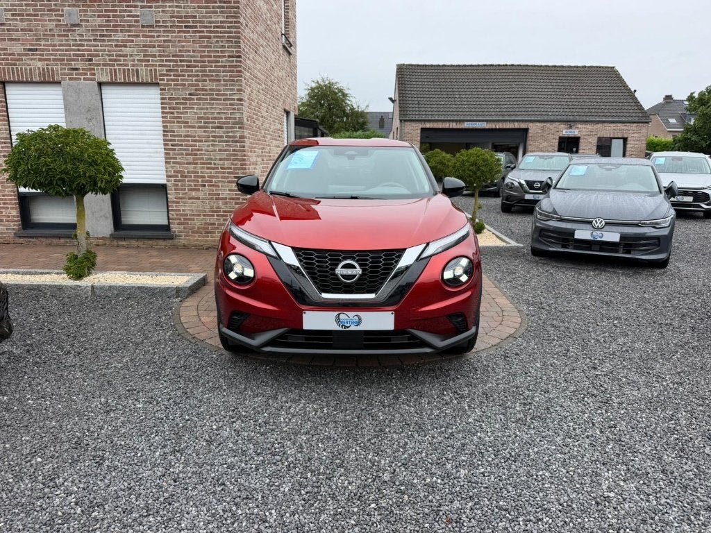 Nissan Juke 1.0 DIG-T 114PK AR/CAM CARPLAY NIEUW 0KM, Rouge, Achat, 998 cm³, Euro 6