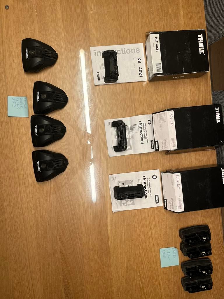 Thule flush rail kits, Ophalen, Gebruikt, BMW