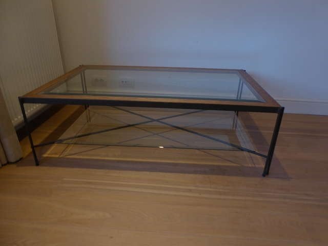 table basse, 100 à 150 cm, Teck, Enlèvement, Utilisé