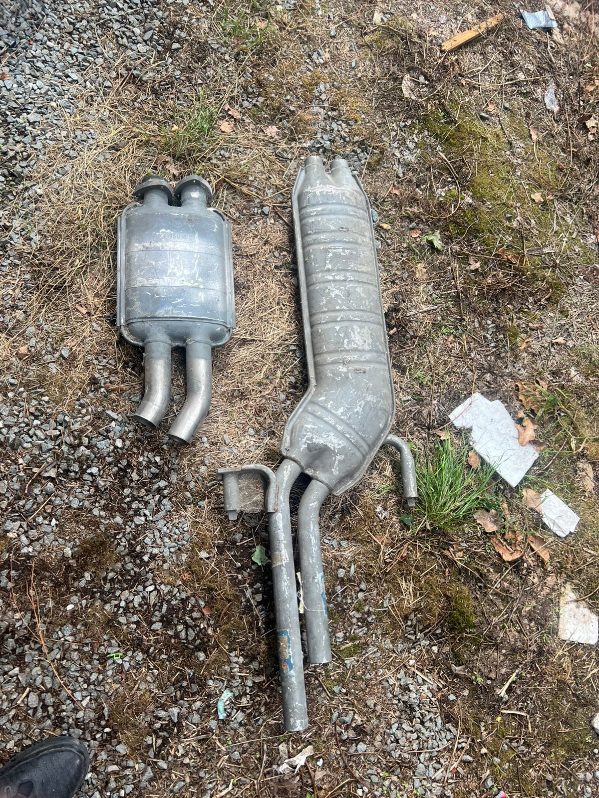 BMW E24 628 CSi/E28 528i Originele einddemper NOS, Enlèvement, BMW