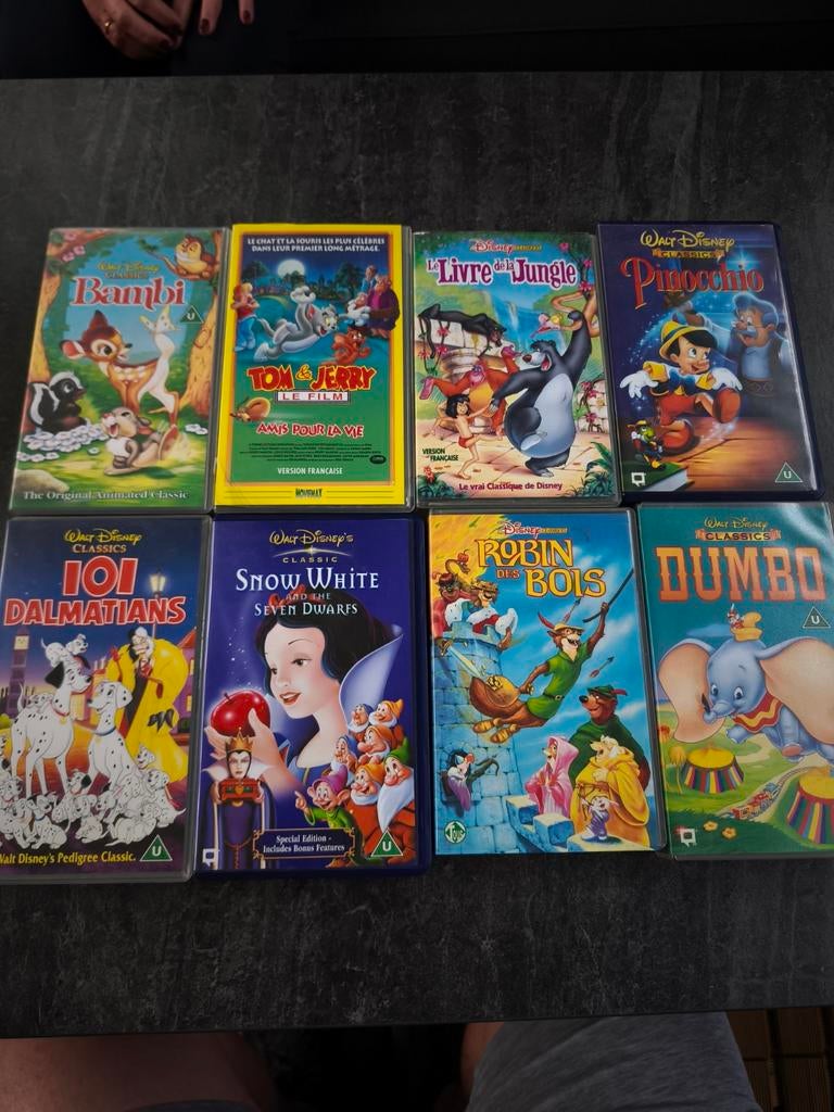 Collections vhs Disney et autres, CD & DVD