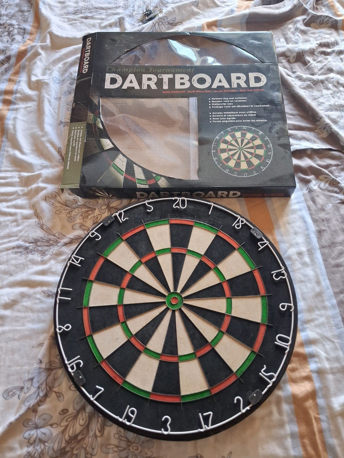darts blok nuiew, Ophalen
