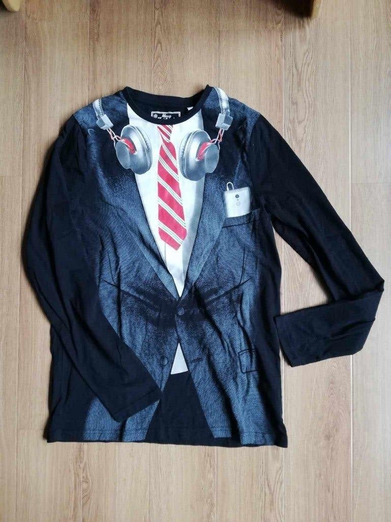 T-shirt de fête, taille 14-16 ans, à prix réduit, Enfants & Bébés, Vêtements enfant | Taille 164, Enlèvement ou Envoi, Comme neuf