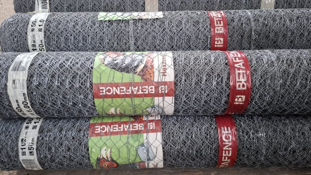-50% korting! Nieuwe rollen kippengaas Betafence 100cm x 50m, Tuin en Terras, Ophalen of Verzenden, Nieuw, Draad