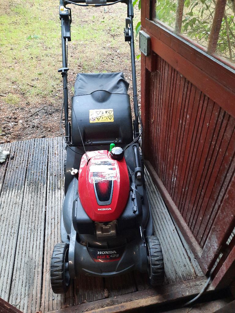 grasmaaier honda, Tuin en Terras, Ophalen, Zo goed als nieuw, Benzine-grasmaaier