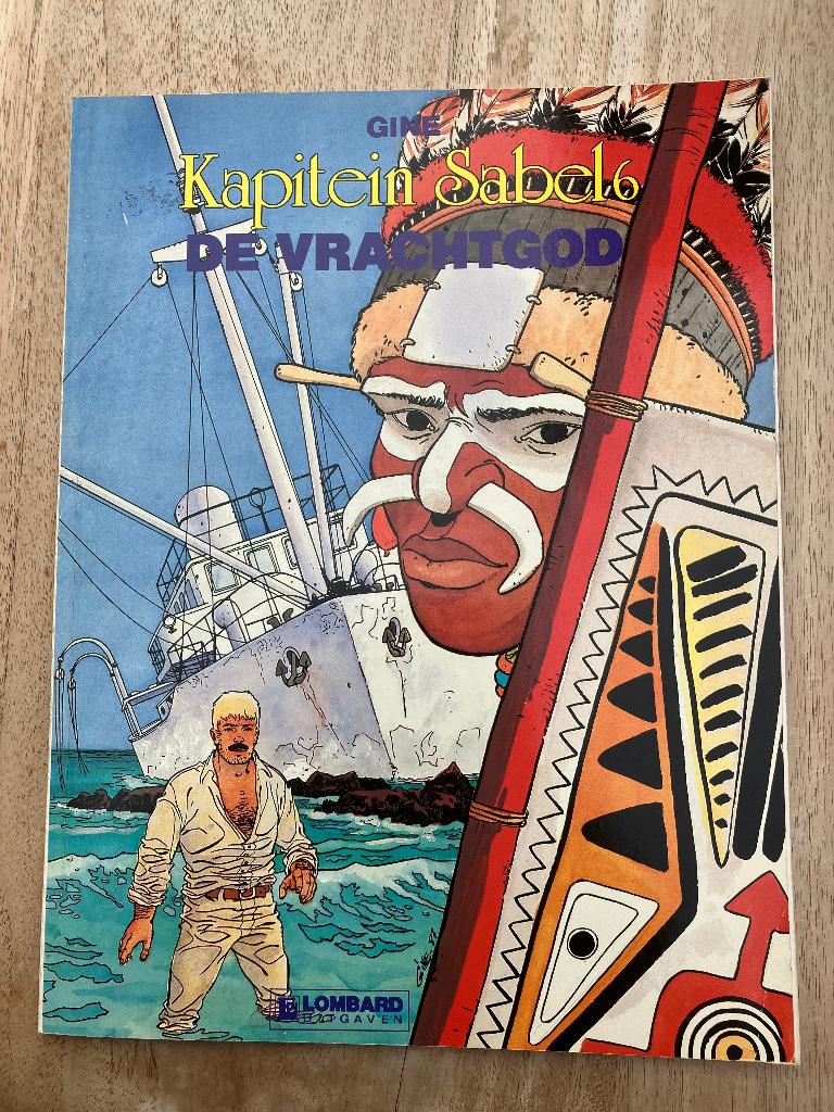 Kapitein Sabel - 6 - De vrachtgod, Boeken, Eén stripboek, Ophalen of Verzenden, Gelezen
