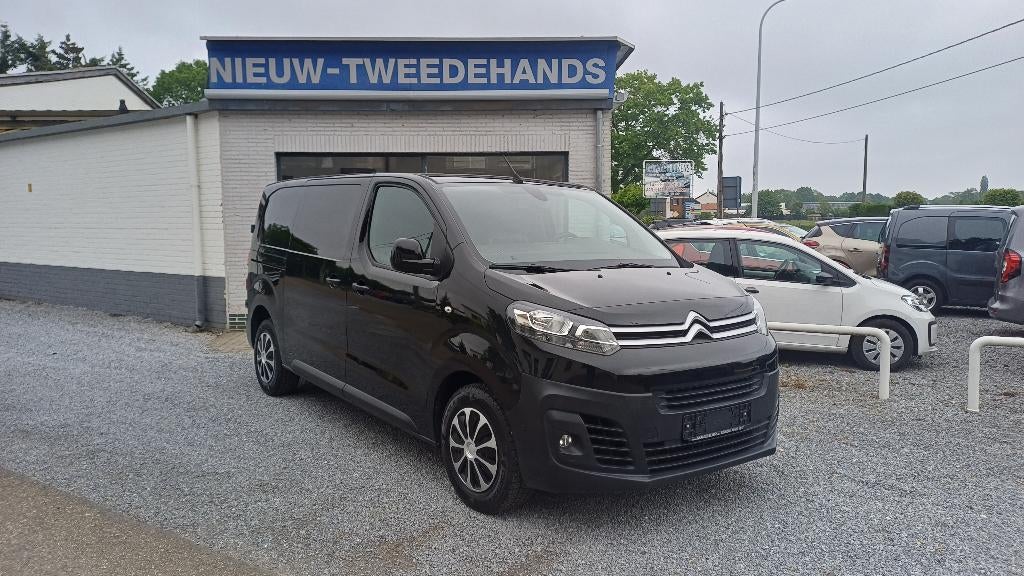 citroen jumpy 2.0Hdi 3-zits/garantie, 4 cilinders, Citroën, Zwart, 5 deurs