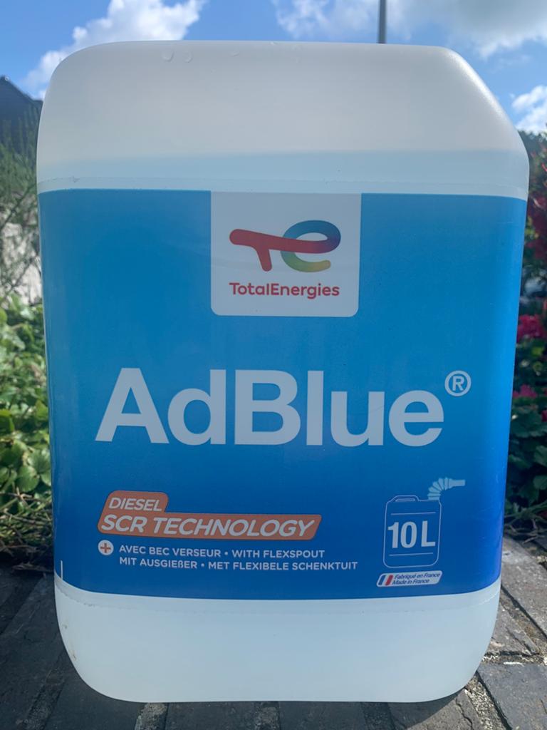 AdBlue TotalEnergies 10 liter, Ophalen