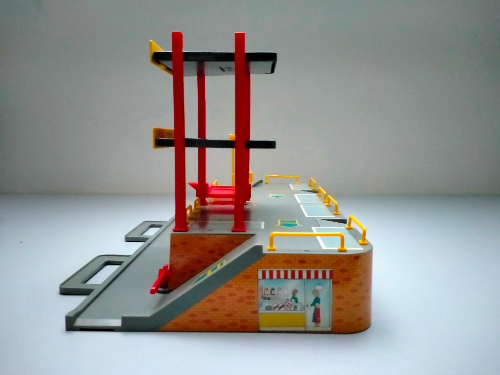 speelgoed garage matchbox, Verzamelen, Ophalen, Zo goed als nieuw