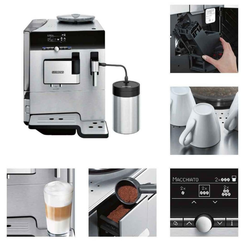 Siemens Professional Bean Koffiemachine, Ophalen, Afneembaar waterreservoir, Espresso apparaat, 10 kopjes of meer
