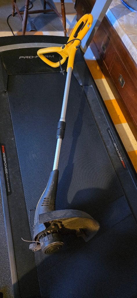 Grastrimmer PowerPlus, Ophalen
