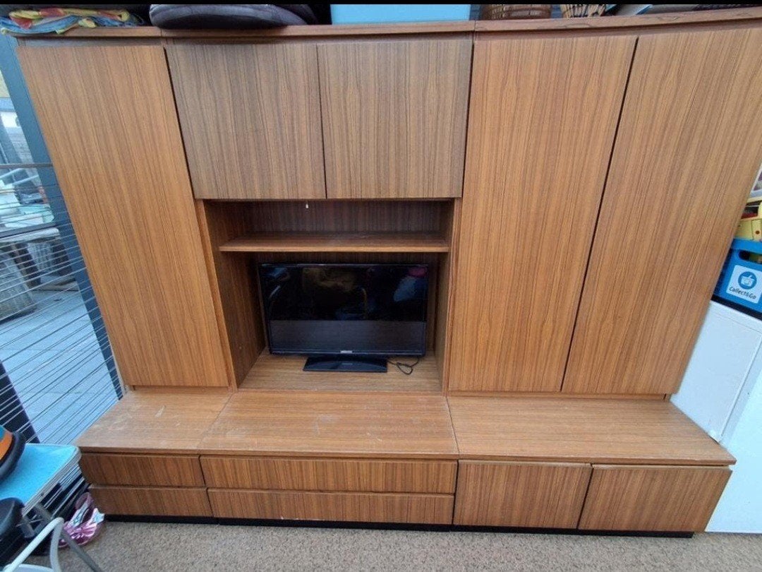 mooie retro vintage kast, Antiek en Kunst, Ophalen