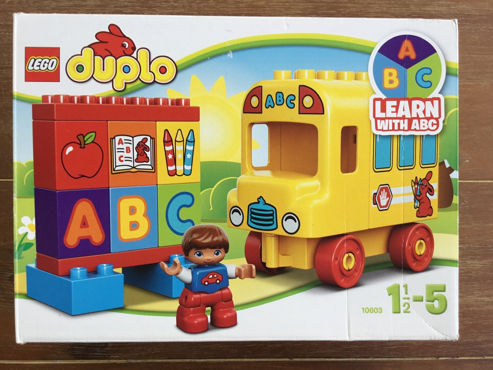 Lego Duplo Mijn Eerste Bus, Ophalen of Verzenden, Zo goed als nieuw, Duplo, Inclusief doos