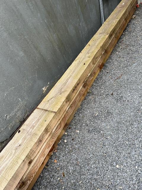 Poutre charpente, Enlèvement, Comme neuf, 250 cm ou plus, Poutres