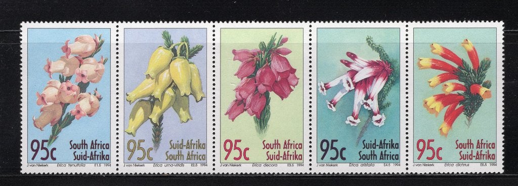AFRIQUE DU SUD Yt. 861/865 MNH 1994 -2, Envoi, Afrique du Sud, Non oblitéré