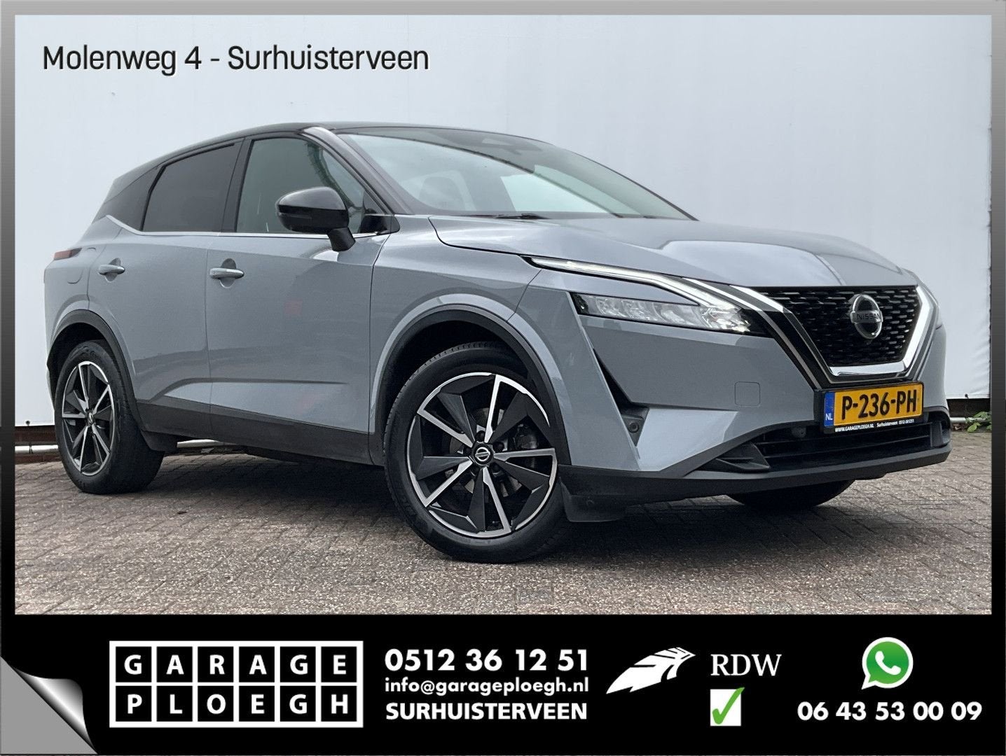Nissan Qashqai 1.3 MHEV N-Style Carplay 360 Adapt.Cruise Tr, Autos, Nissan, 144 g/km, Argent ou Gris, Achat, Entreprise