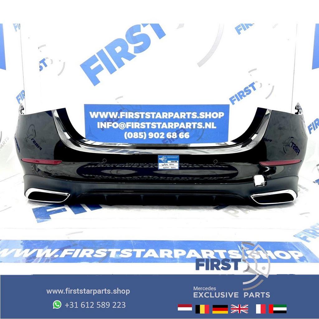 W214 BUMPER + DIFFUSER AMG ACHTERBUMPER 2023-2026 BUMPER + D, Gebruikt, -, Ophalen of Verzenden, Achter