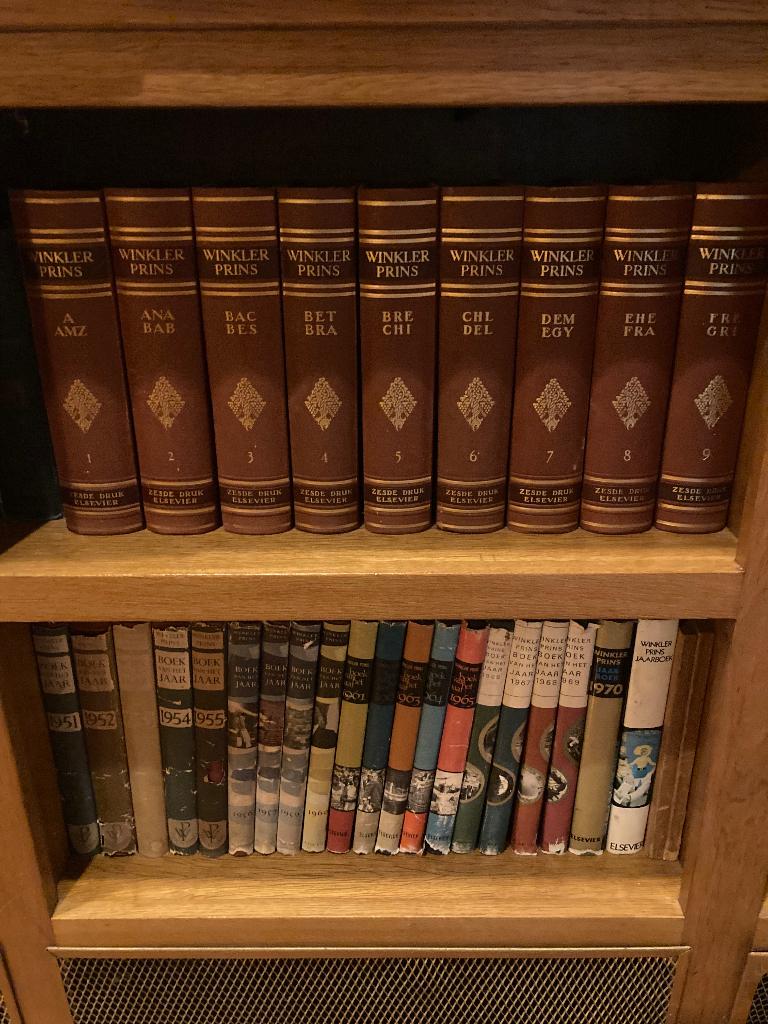 Winklerprins encyclopedie, Livres, Encyclopédies, Série complète, Comme neuf, Enlèvement, Autres sujets/thèmes