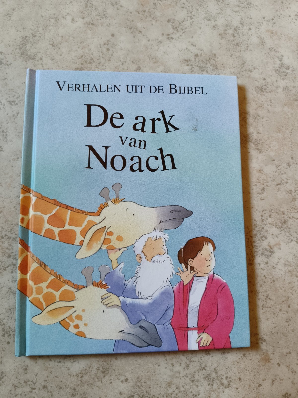 kleuterboek bijbelverhaal de ark van Noach, Ophalen