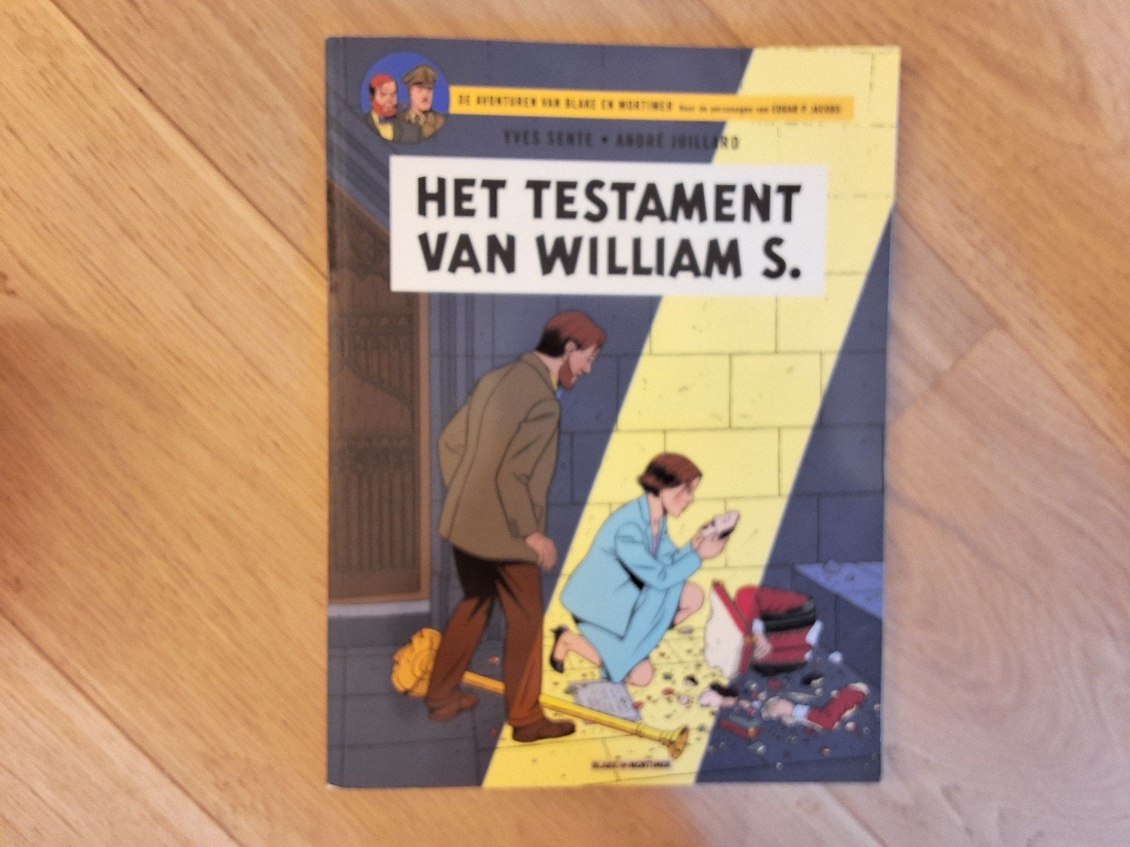 Het testament van William S.  (Een strip), Boeken, Ophalen